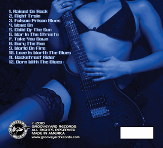 GROOVEYARD RECORDS - BLINDSIDE BLUES BAND - Raised On Rock